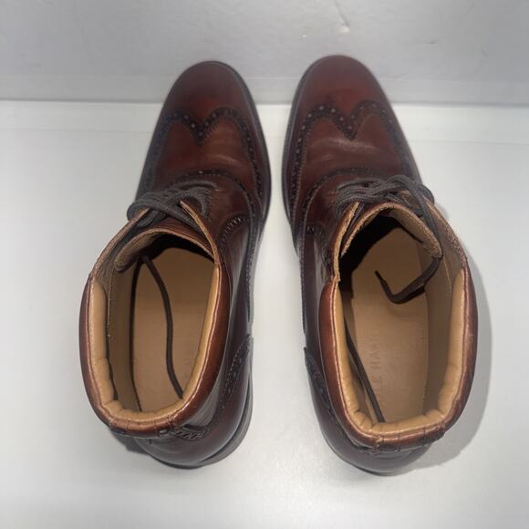 Cole Haan William Wingtip Men\'s Chukka Boots size 10 Brown Leather C20286 main image 10